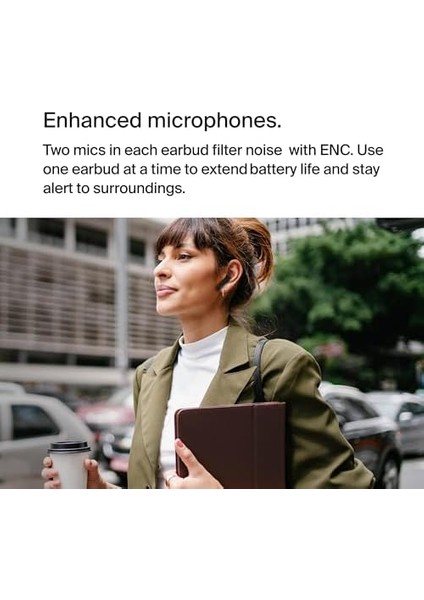 Soundform Motion True Kablosuz Bluetooth Kulaklık, Beyaz