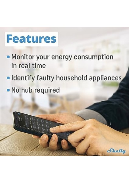 3em | Wi-Fi Kontrollü Akıllı 3 Kanallı Röle Şalteri, Enerji Ölçümü ve Koruma Kontrollü | Alexa ve Google Home Uyumlu | Ios Android Uygulaması | Hub Gerekmez | Akım Izleme