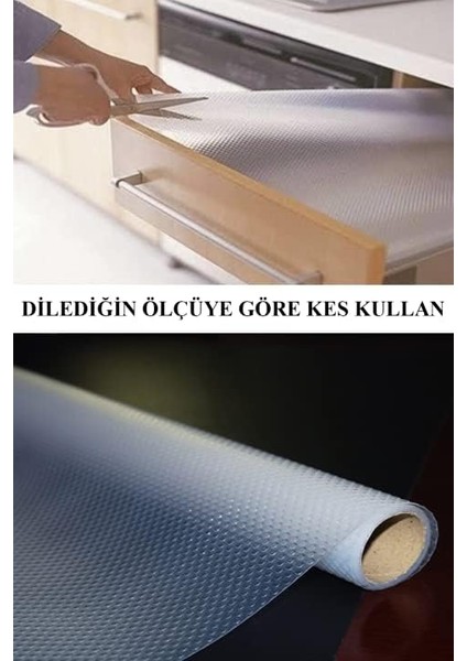 Kapısı Yeni Enana Raflık Kaymaz Dolap Içi Çekmece Raf Örtüsü Kaydırmaz 5 Metre, Pazar Kapısı