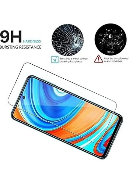 Xiaomi Note 9-9 Pro (2 Li Paket) Temperli 9h Sertlikte Dayanıklı Ekran Koruyucu Kırılmaz Cam …