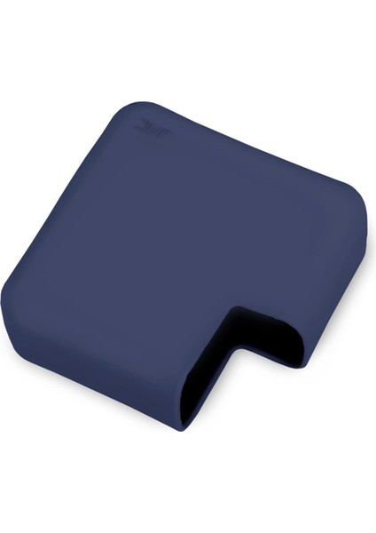 Şarj Aleti Silikon Kılıfı Macbook Air Magsafe Usb-C 29W-30W-35W ile Uyumlu Mavi
