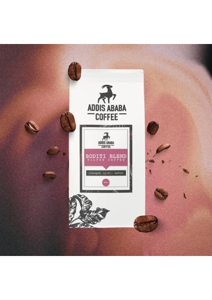 Ababa Coffee - 5x100 Gr Etiyopya Kahveleri (French Press)