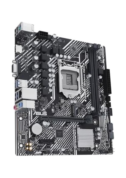 Prıme H510M-K R2.0 Intel H470 LGA1200 Ddr4 3200 HDMI VGA M2 Usb3.2 Matx Asus 5x Protection Iıı, Armoury Crate, Aı Suite 3