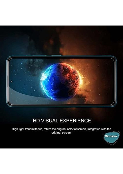 Xiaomi Poco X3 Gt Tam Kaplayan Temperli Cam Ekran Koruyucu Siyah