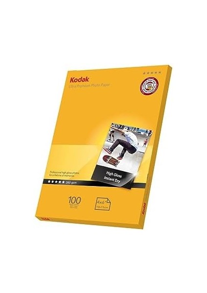 R4RRC-260-10X15 Inkjet Fotoğraf Kağıdı, 100 Adet, Mürekkepli Yazıcı Uyumlu