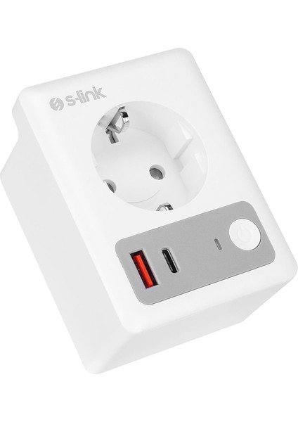 Sl-13 Masterpower 16A Akım Korumalı Akıllı Priz Wıfı&bt Tuya Destekli
