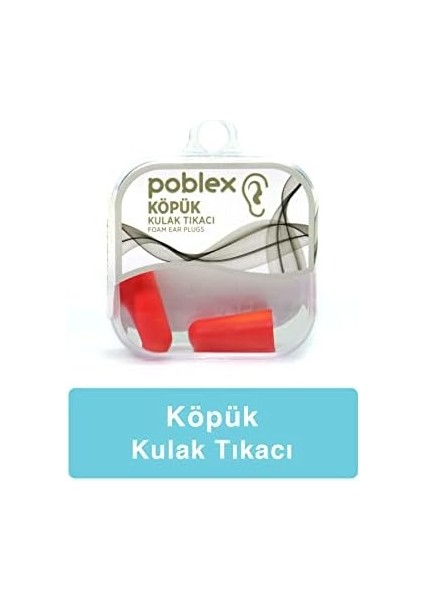 Köpük Kulak Tıkacı
