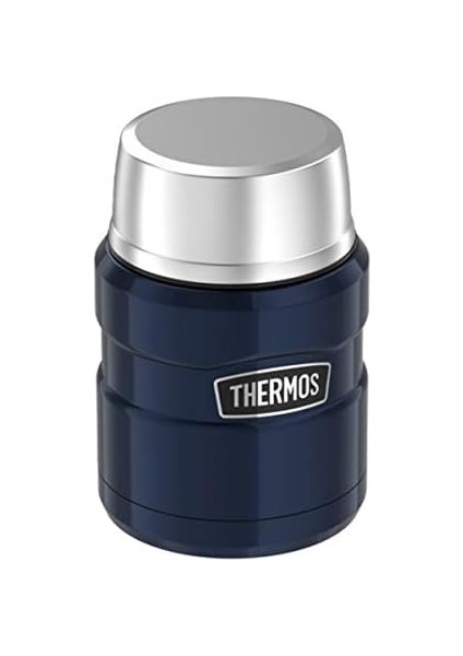SK3000 Stainless King Yemek Termosu 0.47 Lt Gece Mavisi Çelik Termos