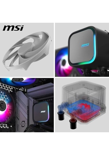 Mag Coreliquid A13 360 Siyah Sıvı Cpu Soğutucu