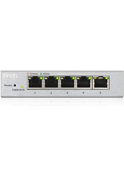 5-Port 10/100/1000 Gigabit Web Managed Switch