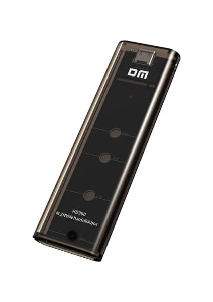 HD990 Usb3.2 Gen2 10GBPS Type-C M.2 Nvme SSD Disk Kutusu