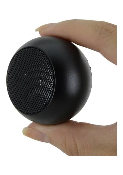 Taşınabilir Bluetooth Speaker Seyahatlerde Bisiklet Sürüşleri ve Doğa Gezilerinde Kullanıma Uygun Mini Kablosuz Hoparlör M3 Siyah (Siyah)