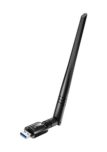 WU1400 AC1300MBIT/S Wifi USB 3.0 Adaptörü Pc 400+867MBPS USB 3.0 Wifi Dongle 5ghz/2.4ghz 5dbi Yüksek Kazançlı Anten, Windows 7/8/8.1/10 Mac Os Linux ile Uyumlu