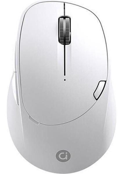 Kablosuz Dual Band Hibrit Bluetooth &wireless Kablosuz Mouse Şarjlı - Beyaz