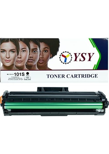 ML2160 ML2165 MLT-D101S SCX3400 SCX3405 1500 Sayfa Verimli New Fırmware (Güncel Çip) Muadil Toner (Siyah)
