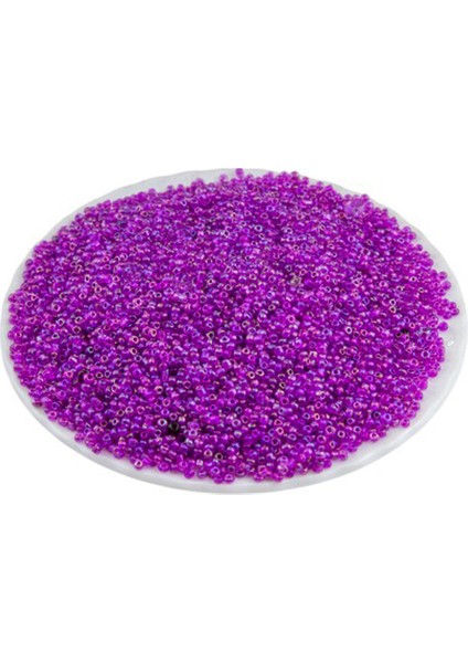 Mor (11/0) 2 mm Kum Boncuğu 100 gr