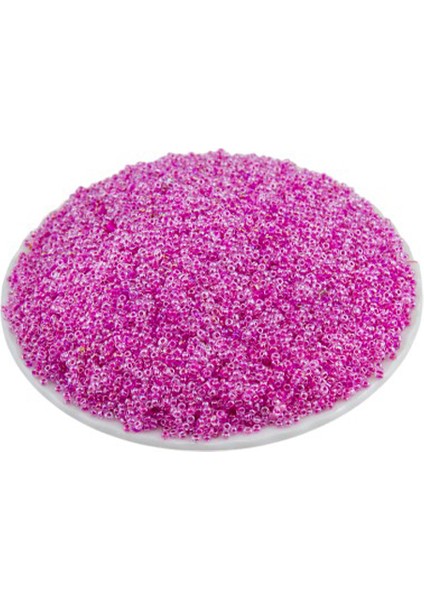 Fuşya (11/0) 2 mm Kum Boncuğu 100 gr