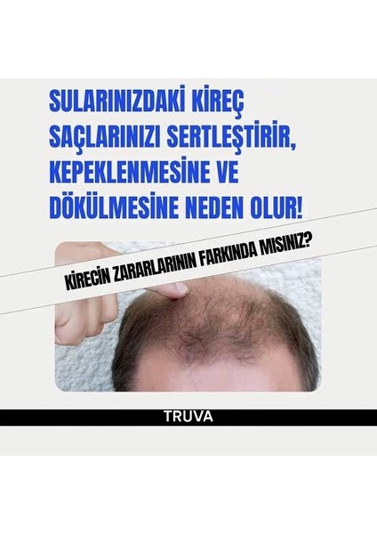 10 Fonksiyonlu Su Tasarruflu Duş Başlığı 10 Adet Yedek Filtreli Kireç Önleyici ve Yüksek Basınçlı