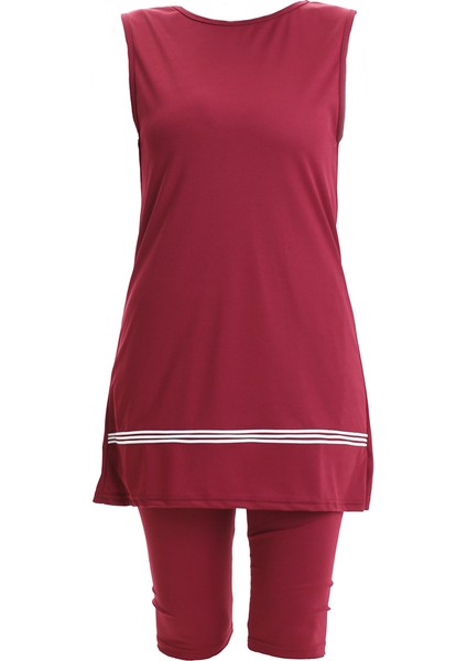 Kolsuz Havuz Mayo 2502-03 Bordo