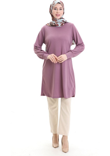 Basic Tunik 1120-10 Koyu Gül Kurusu