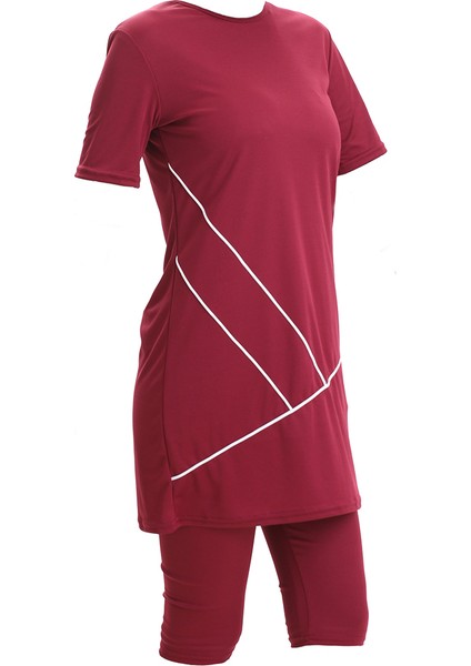 Kısa Kol Havuz Mayo 2501-03 Bordo fiyatları