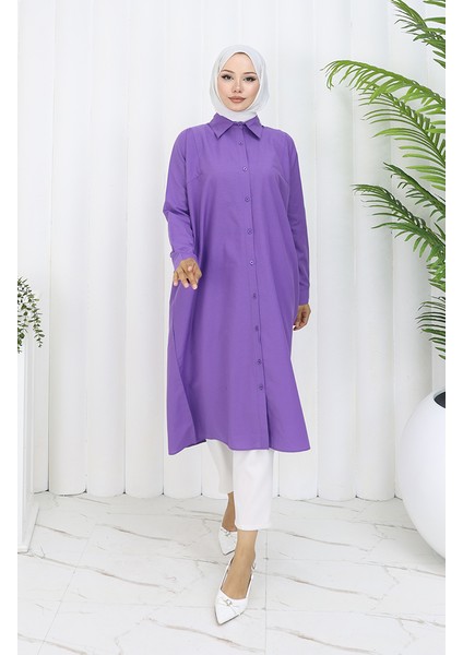 Reglan Kol Tunik 4066-11 Lila fiyatları