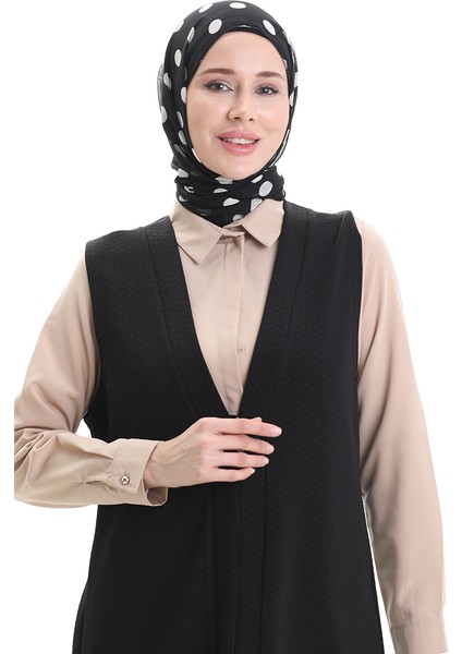 Jakarli Düğmeli Yelek 994730-01 Siyah modelleri