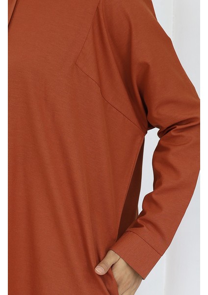 Reglan Kol Tunik 4066-09 Kiremit fırsatları