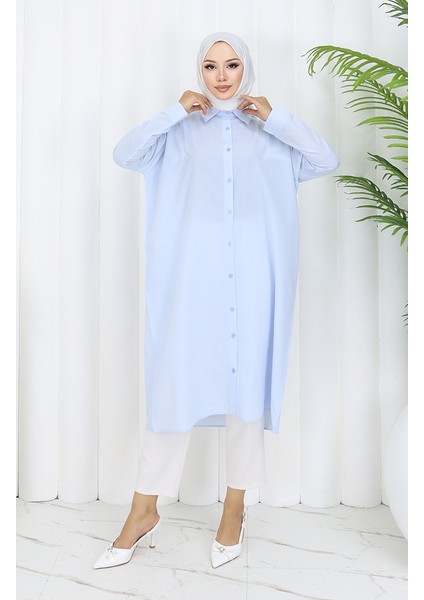Reglan Kol Tunik 4066-04 Bebe Mavisi fiyatları
