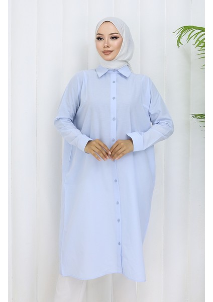 Reglan Kol Tunik 4066-04 Bebe Mavisi modelleri
