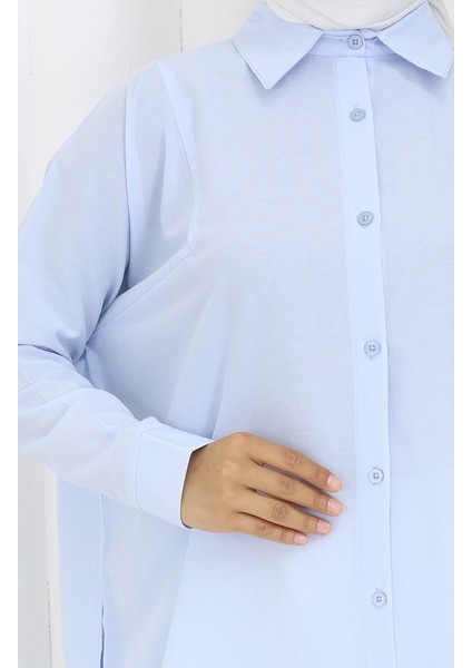 Reglan Kol Tunik 4066-04 Bebe Mavisi fırsatları