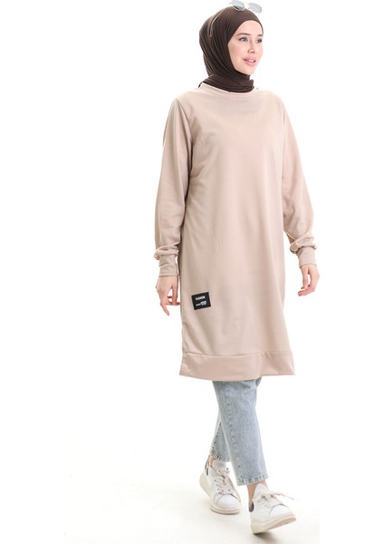 Armalı Tunik 0012-19 Bej fiyatları