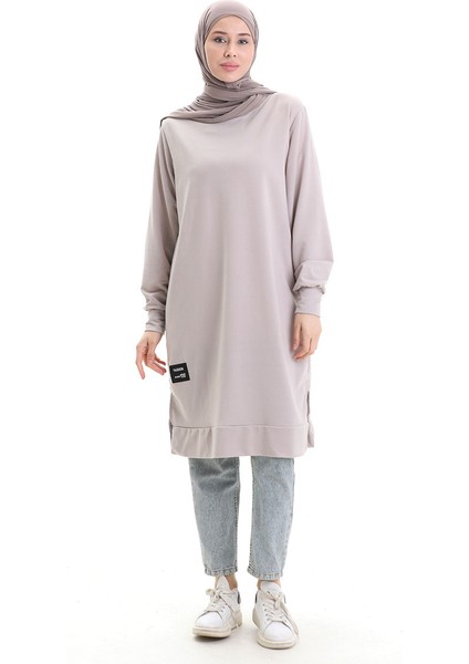 Armalı Tunik 0012-20 Açık Bej