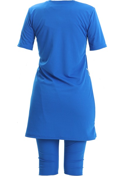 Kısa Kol Havuz Mayo 2501-04 Saks modelleri