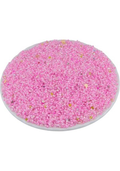 Pembe (11/0) 2 mm Kum Boncuğu 100 gr