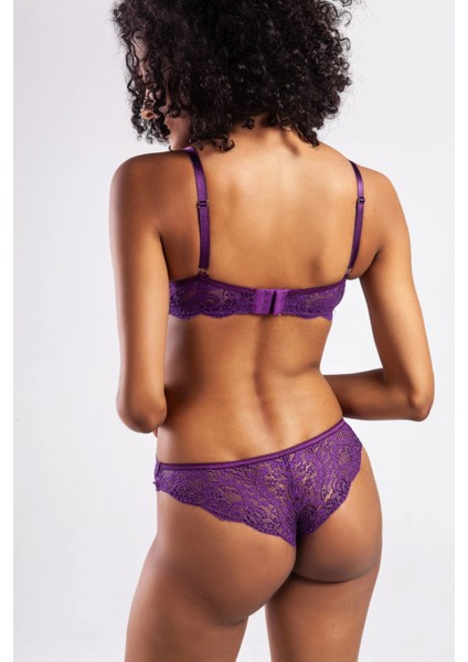 Golshan G.colors Balconette Foam Push Up Bra, Mor Konforlu ve Şık Sütyen