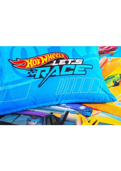 Hot Wheels % 100 Pamuk Kumaş 1 Adet Yastık Kılıfı 50X70 cm fiyatları