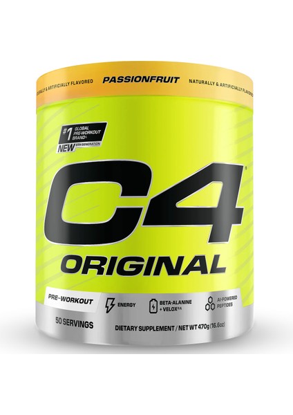 C4 Original Preworkout 50 Servis - Amerikan Versiyon
