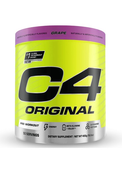 C4 Original Preworkout 50 Servis - Amerikan Versiyon