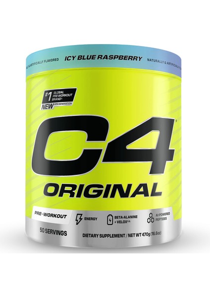 C4 Original Preworkout 50 Servis - Amerikan Versiyon