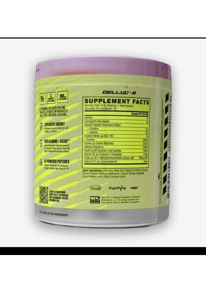 C4 Original Preworkout 50 Servis - Amerikan Versiyon