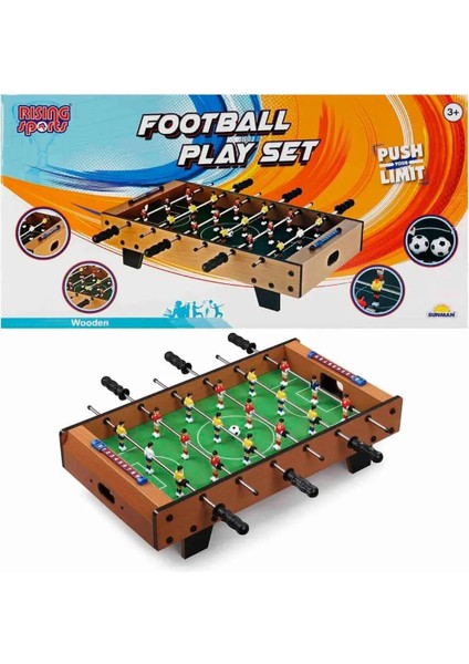 Masaüstü Ayaklı Langırt Ahşap Büyükboy Kolay Kurulum 70X37X16.8CM