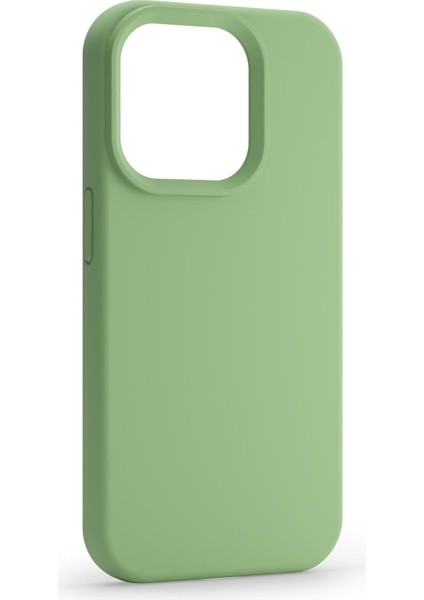 IPhone 16 Pro Kadife Iç Dokulu Silikon Kılıf