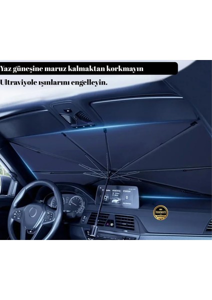 Honda Accord 2018-2019-2020-2021-2022-2023-2024-2025 Katlanabilir Araç Güneşlik Şemsiye
