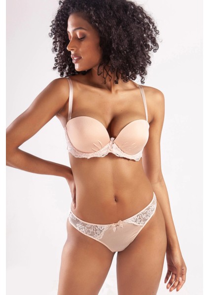 Golshan Gracia Foam Cup Push Up Bra,pudra Renk Konforlu ve Şık Sütyen fırsatları