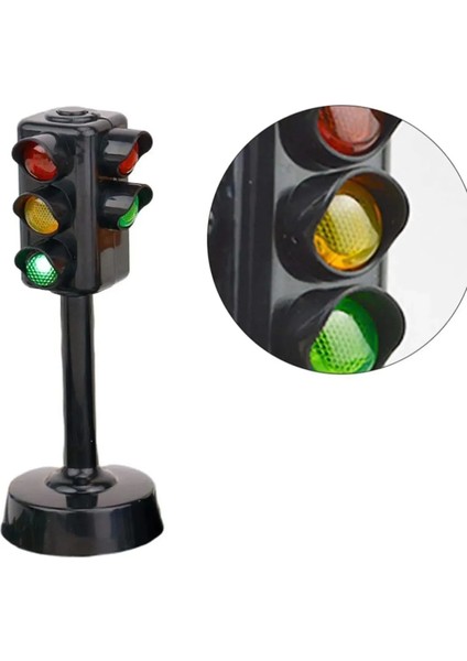Sesli ve Işıklı Trafik Lambası - 14 cm