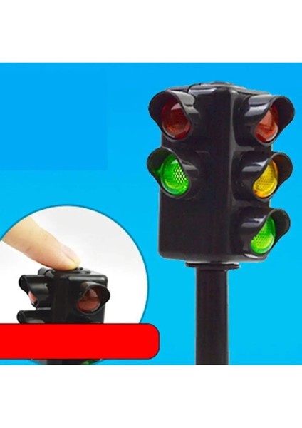 Sesli ve Işıklı Trafik Lambası - 14 cm fiyatları