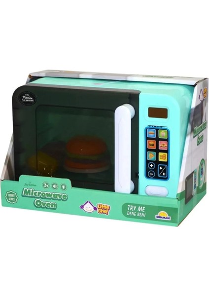 Little Chef Sesli ve Işıklı Mikrodalga Fırın