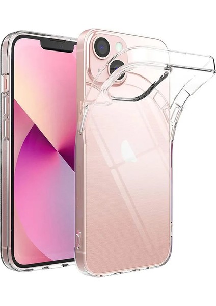 IPhone 13 & IPhone 14 Uyumlu Şeffaf Renkli Koruyucu Kılıf