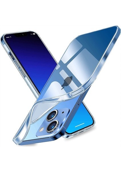IPhone 13 & IPhone 14 Uyumlu Şeffaf Renkli Koruyucu Kılıf